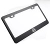 KA Depot For Maybach License Plate Frame Matte Black W/Chrome