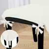 Easy-Going Dining Chair Covers Stretch Parsons Chair Slipcover with Skirt