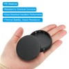 PATIKIL 50mm (2") Plastic Hole Plugs, 6Pcs Flush Type Round