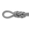MTK Rope Double Braid Dock Lines with Pre-Spliced Loop (Grey,