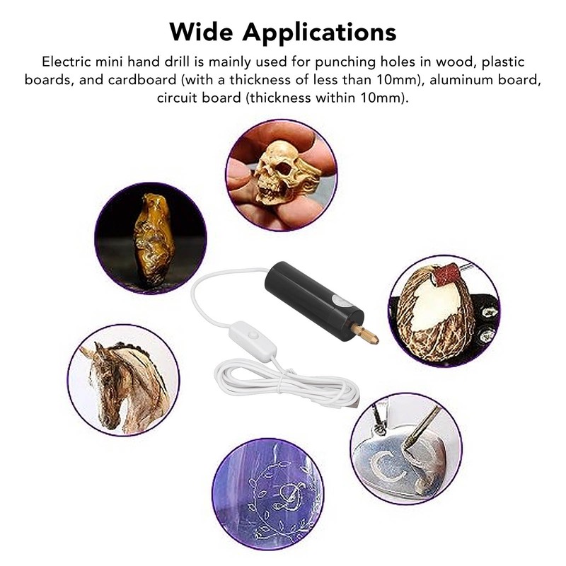 Electric Mini Hand Drill Set Mini Hand Drill with Drill