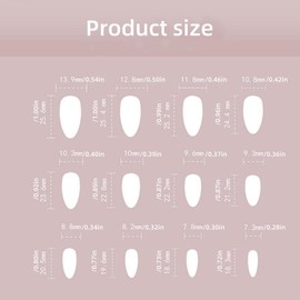 Cross & Star & Moon Pattern Fake Nails, 24pcs Glossy False Nails for Women Girls Nail Art, Effortless Press on Nails Manicure Set