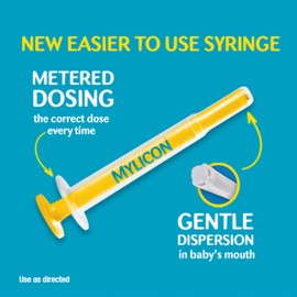 MYLICON Infants Gas Relief Drops for Infants and Babies, Dye Free Formula, 1 Fluid Ounce