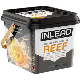 INLEAD - REEF - Ultimate Pre-Workout Booster | Maximum Energy & Focus | Strong Effect | High Quality Formula - 30 Servings - 440g (Tropical Fruit - Tropical Fruits)