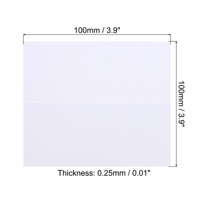 PATIKIL 25 PCS Table Name Place Cards Favor Decorations Foldable