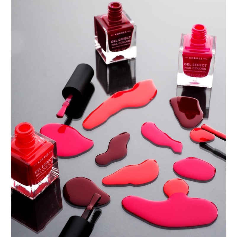 KORRES Sweet Almond Nail Colour - 45 coral, veganer Nagellack
