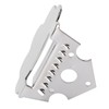 Mandolin Tailpiece Zinc Alloy 8 Strings Triangle Shape Mandolin Tailpiece