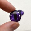 Transparent Purple Starry Night Sky Dragon Glass Eyes for Art