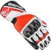 Berik Zoldar Women's Motorcycle Gloves, Black/Red, S