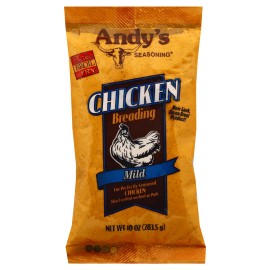 Andys Breading Chicken Mild 10 oz (Pack of 12)