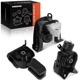 A-Premium 3PCS Engine Motor Mount and Transmission Mount Set Compatible with Toyota Corolla, Matrix & Pontiac Vibe, 2003-2008, 1.8L, Automatic Transmission, Replace# 88969066, 88969061