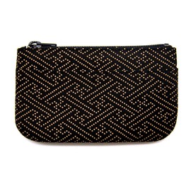 Indenya 1002 Inden Coin Purse, Compact Coin Purse, Cobalt Blue, 11-006