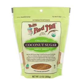 Bob's Red Mill Organic Coconut Sugar, 13oz (Pack of 1) - Non GMO, Vegan, Paleo Friendly, Kosher