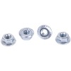 Core-RC 4mm Steel Serrated Wheel Nuts (4)