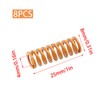 Pine & Linen 8 Pack Yellow 8mm*25mm/0.31"*1" Heating Bed Compression