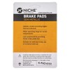 NICHE Brake Pad Set for Ducati Multistrada 1200S 61341101A 61341161A