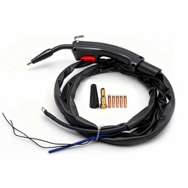 10ft GasLess MIG Gun Compatible with Titanium Easy-Flux 125 125 Amp 57831 56359 57861 FLUX-CORE Welder, Give the tip .030"
