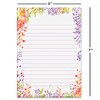 Current Floral Watercolor Summer Garden Notepad- 5" x 7" 60