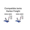Replacement Jack Saddle Pad for Harbor Freight Pittsburgh 3 and