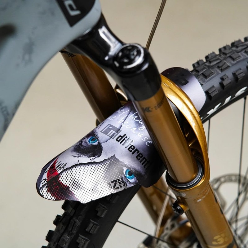 unleazhed Screw-On Mudguard, M01 Bolt On Mudguard, Made in Germany,