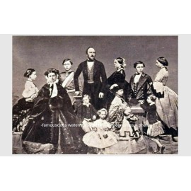 Prince Albert Queen Victoria PHOTO Family Children 1861