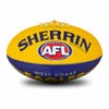 Sherrin West Coast Eagles AFL Club Football, Size 5