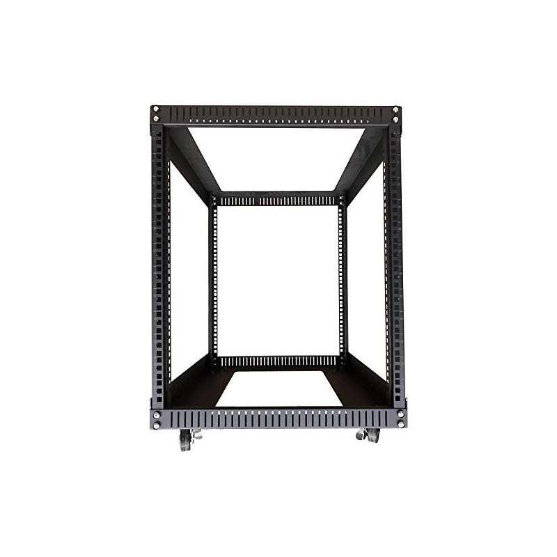 TECHTOO Server Rack 12U Standing Open Frame Rack with 4