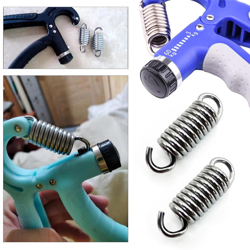 SquEqu 5 Pack Hand Grip Strengthener Spring Replacement For Hand