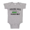 The Shirt Den Pickleball Skills Loading Please Wait Baby Bodysuit