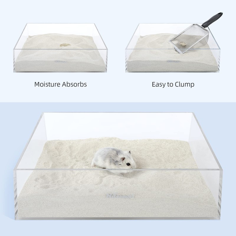 Niteangel Training Litter Potty Sand - Hamster Sand Bath for