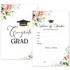TRKAE 25 Graduation Advice and Wishes Cards, Floral Graduation Advice