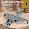 Lucky Doug STEM Building Projects Model Airplane Jet Set -