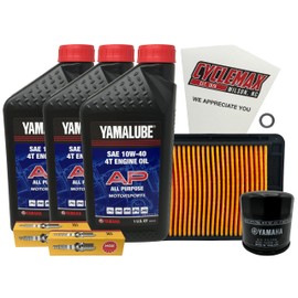 Cyclemax Standard Yamalube Tune-Up Kit compatible with 2021-2025 Yamaha MT-03