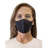 Mundi Swany Face Lightweight 4 Way Stretch, Black (1 Mask),