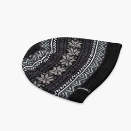 Turtle Fur Nuka Merino Wool Nordic Ski Hat, Black