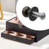 Antrader Mini Box Cabinet Knob Metal Round Head Pull Handle