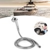 RV Shower Hose, External Nozzle Water Supply Shower Head Stainless