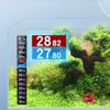 CONGGUAN 4 x Aquarium Temperature Meter Sticker Thermometer Strip Aquarium