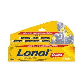 Crema 60 g, antiinflamatoria que alivia dolores por torceduras, golpes, luxaciones, desgarres y dolores articulares