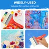 Falling in Art Flat Paddle Paint Brush, Scale Brush for