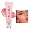 Liquid Blush Blusher, Soft Cream Blushes Blush, Nude Pink Blush