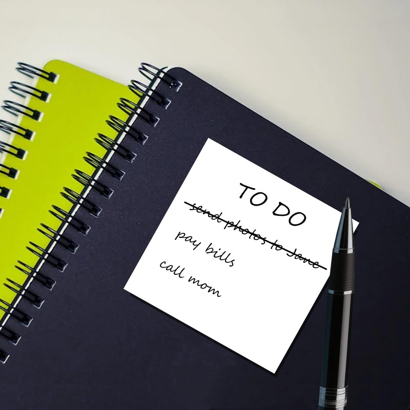 4A Sticky Note Cube, 2.5 x 2.5 in, 500 Sheets,