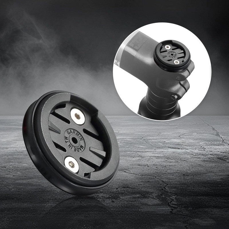aiyraa Universal Bicycle Stem Top Cap Computer Mount, for Garmin