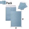 Mr. Pen- Clasp Envelopes, 18 Pack, 9" x 12", Blue,