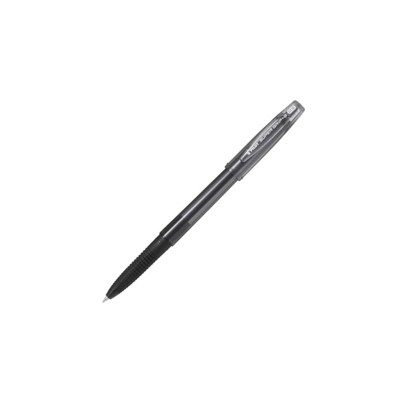 Pilot BSGC100EF10BB Super Grip G Permanent Ballpoint Pens, Cap Type,