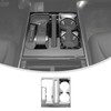 Linskip Center Console Gear Shift Panel Trim Compatible with Ford