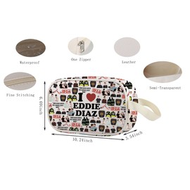 Lywjyb Birdgot TV Characters Inspired Clear Makeup Bag First Responder Gift Fireman Firefighter Rescue Gift (Firefighter Bag)