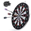 MOCOXYKLXY 100pcs Dart Shaft O-Rings Fits 2BA Size Dart Anti-Slip