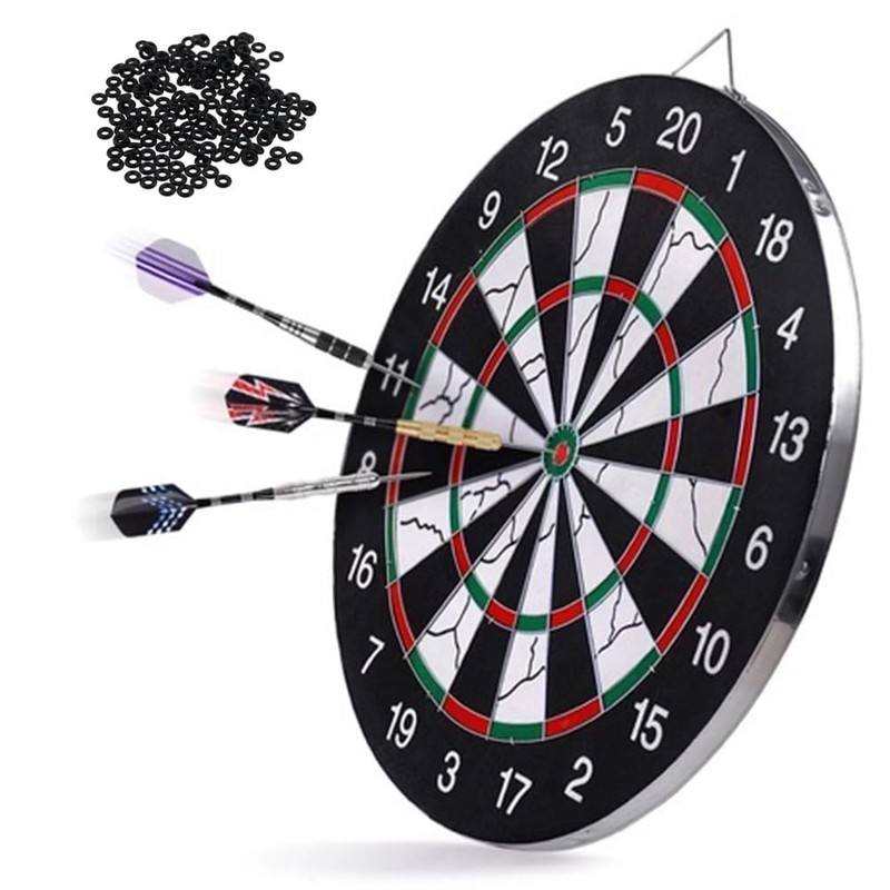 MOCOXYKLXY 100pcs Dart Shaft O-Rings Fits 2BA Size Dart Anti-Slip