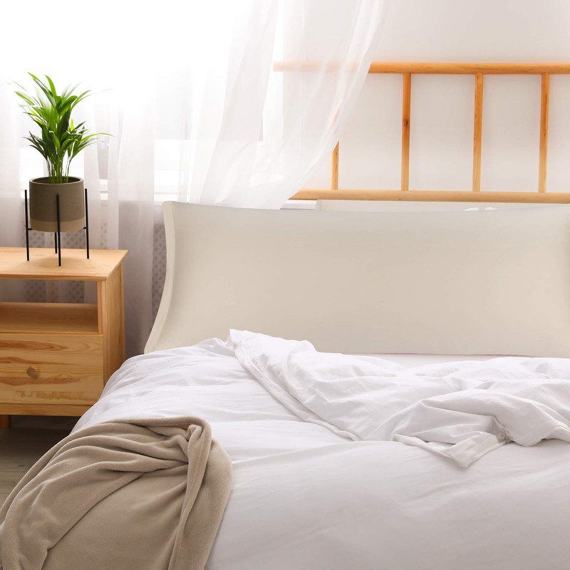 PiccoCasa Body Pillow Cover Pillowcase, 300 Thread Count, 100% Long
